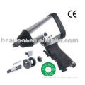 Air tool, pneumatic tool of 1/2 mini air impact wrench with rubber grip,front and back sleeve